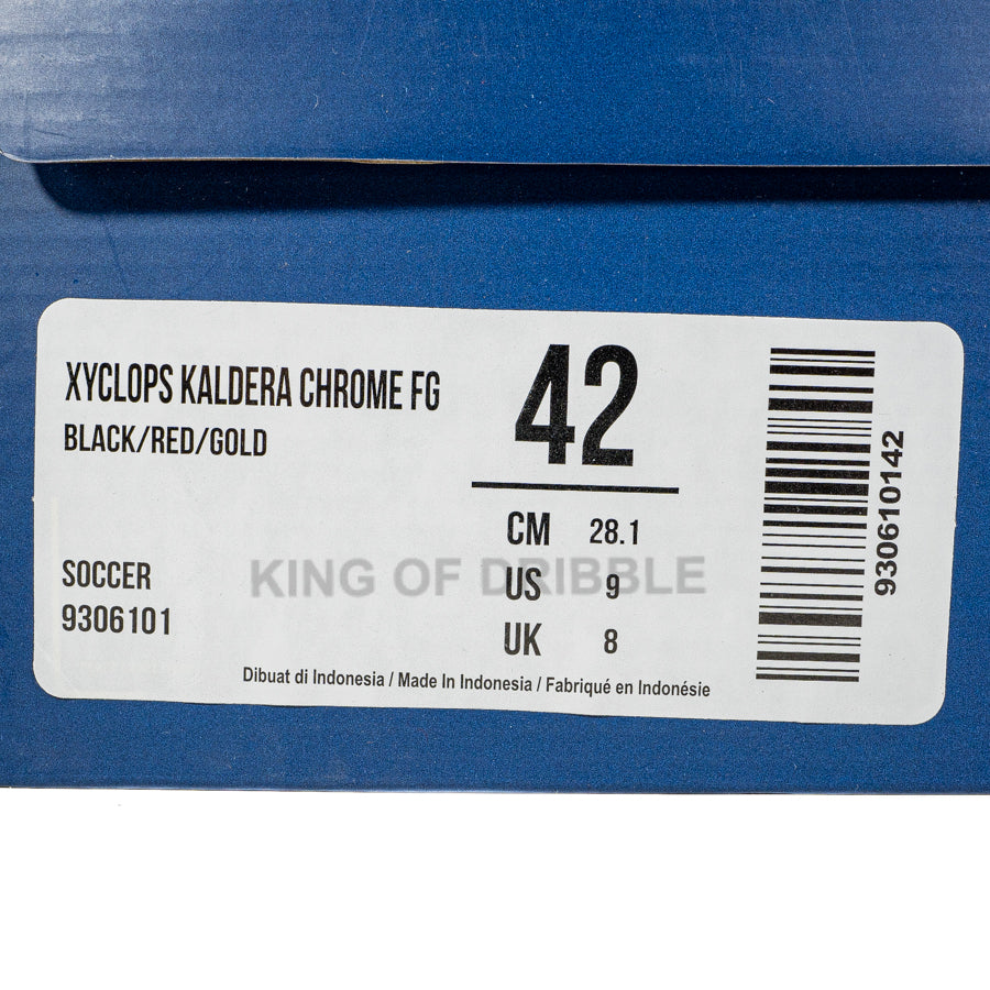 KING OF DRIBBLE Sepatu Bola Mills Xyclops Kaldera Chrome FG 9306101 Original