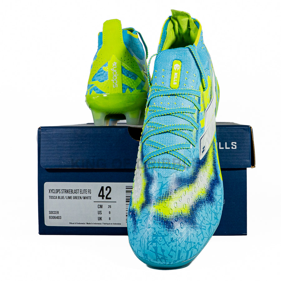 KING OF DRIBBLE Sepatu Bola Mills Xyclops Strikeblast Elite FG 9306403 Original