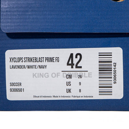 KING OF DRIBBLE Sepatu Bola Mills Xyclops Strikeblast Prime FG 9306501 Original