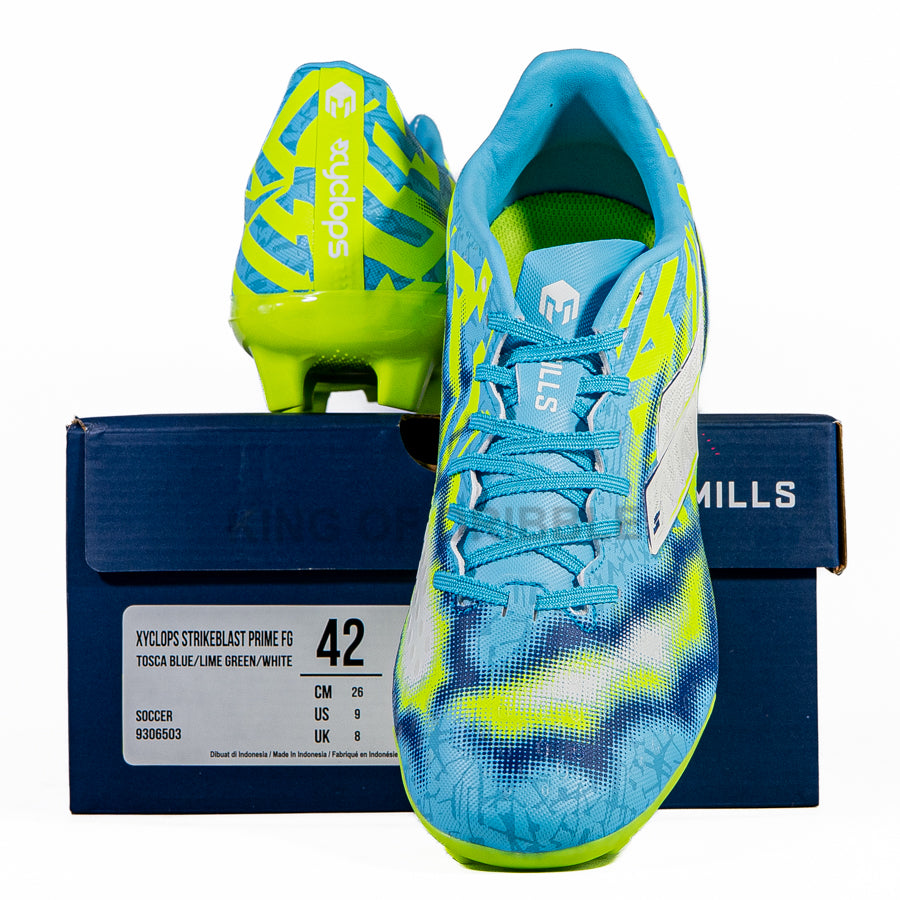 KING OF DRIBBLE Sepatu Bola Mills Xyclops Strikeblast Prime FG 9306503 Original