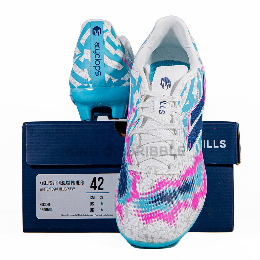 KING OF DRIBBLE Sepatu Bola Mills Xyclops Strikeblast Prime FG 9306504 Original