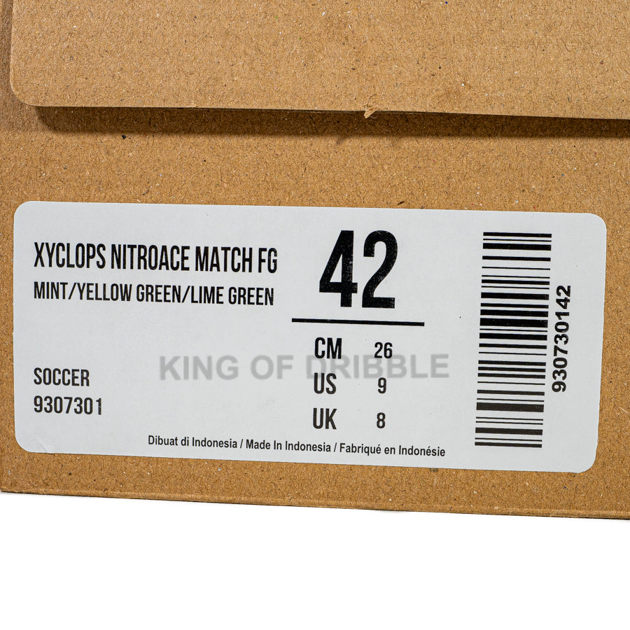KING OF DRIBBLE Sepatu Bola Mills Xyclops Nitroace Match FG 9307301 Original