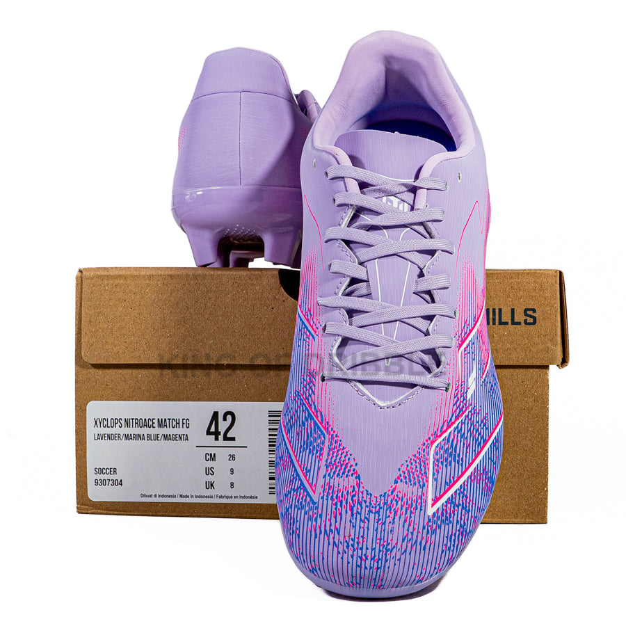 KING OF DRIBBLE Sepatu Bola Mills Xyclops Nitroace Match FG 9307304 Original