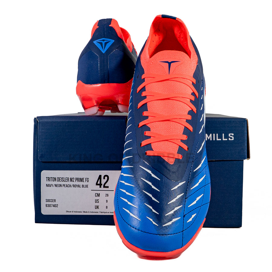 KING OF DRIBBLE Sepatu Bola Mills Triton Deisler M2 Prime FG 9307402 Original