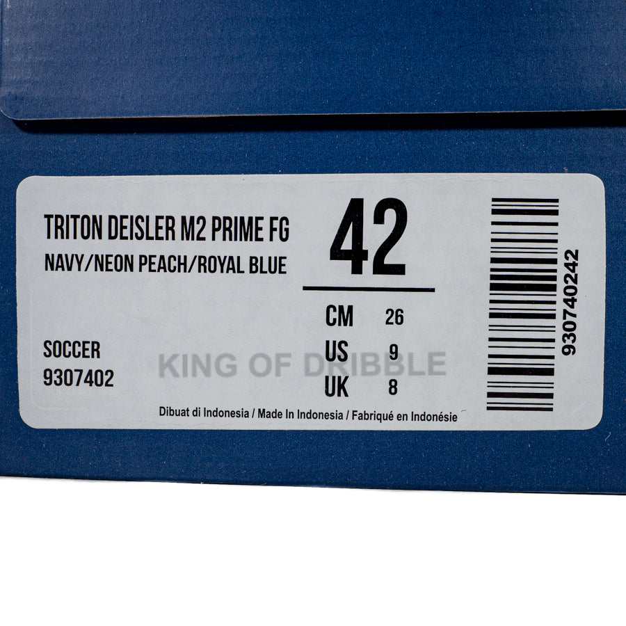 KING OF DRIBBLE Sepatu Bola Mills Triton Deisler M2 Prime FG 9307402 Original