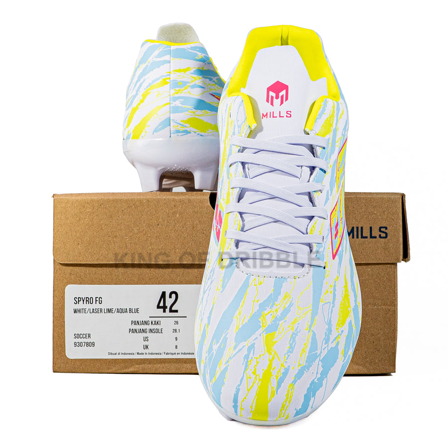 KING OF DRIBBLE Sepatu Bola Mills Spyro FG 9307809 Original