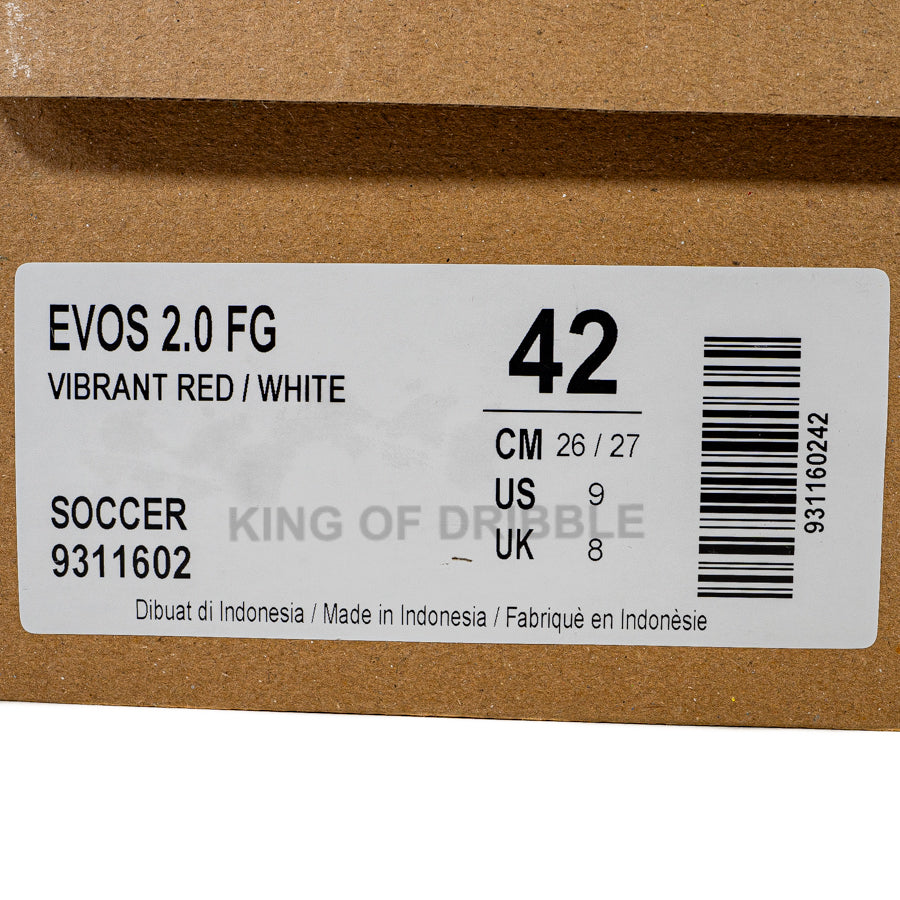 KING OF DRIBBLE Sepatu Bola Mills Evos 2.0 FG 9311602 Original