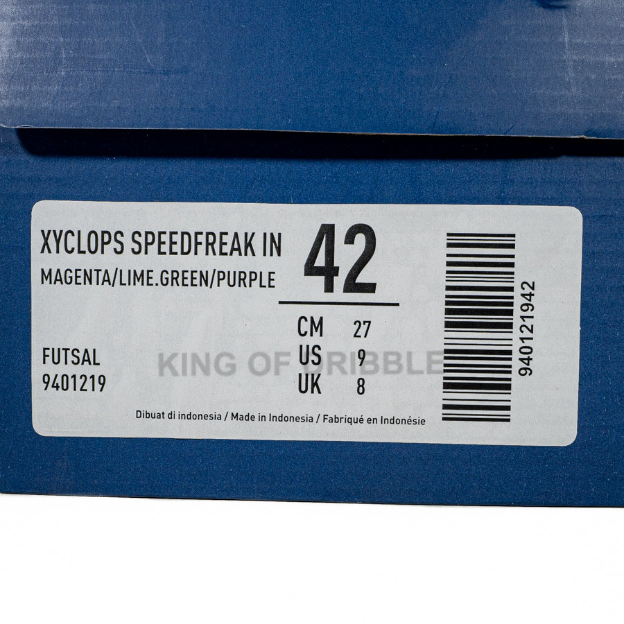 KING OF DRIBBLE Sepatu Futsal Mills Xyclops Speedfreak IN 9401219 Original