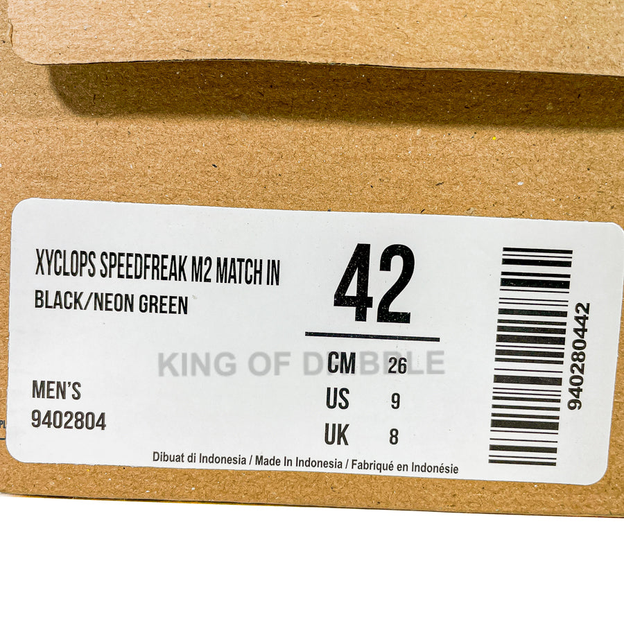 KING OF DRIBBLE Sepatu Futsal Mills Xyclops Speedfreak M2 Match IN 9402804 Original