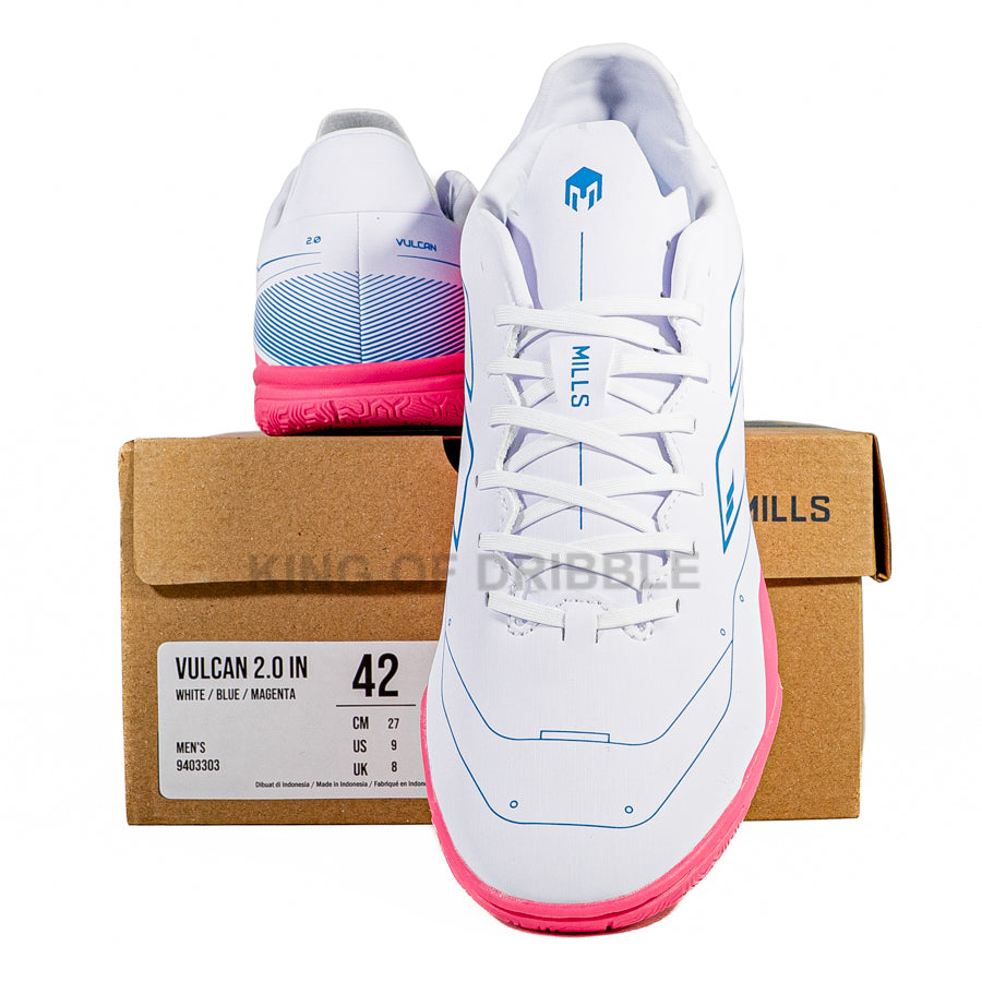 KING OF DRIBBLE Sepatu Futsal Mills Vulcan 2.0 IN 9403303 Original