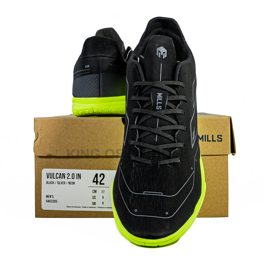 KING OF DRIBBLE Sepatu Futsal Mills Vulcan 2.0 IN 9403305 Original