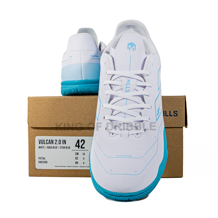 KING OF DRIBBLE Sepatu Futsal Mills Vulcan 2.0 IN 9403306 Original