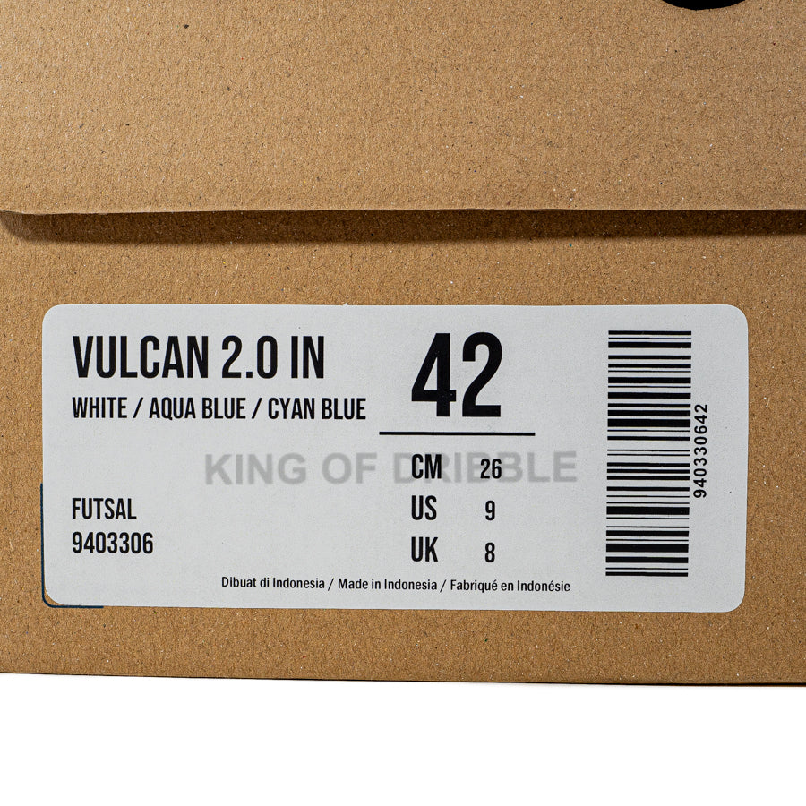 KING OF DRIBBLE Sepatu Futsal Mills Vulcan 2.0 IN 9403306 Original
