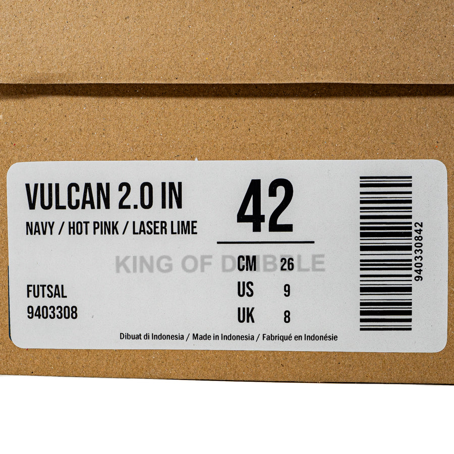 KING OF DRIBBLE Sepatu Futsal Mills Vulcan 2.0 IN 9403308 Original