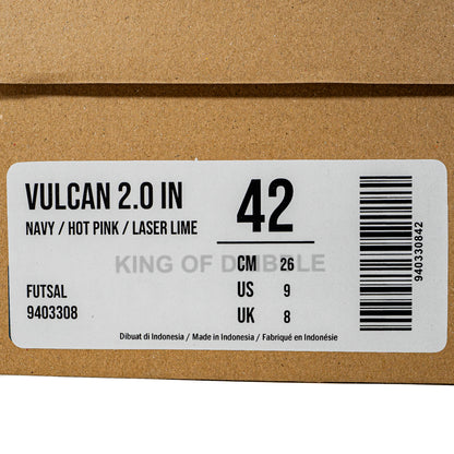 KING OF DRIBBLE Sepatu Futsal Mills Vulcan 2.0 IN 9403308 Original