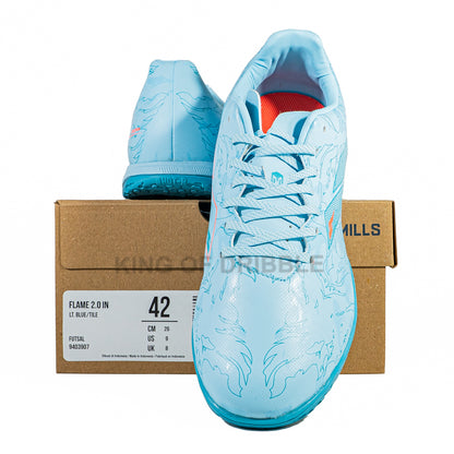 KING OF DRIBBLE Sepatu Futsal Mills Flame 2.0 IN 9403907 Original