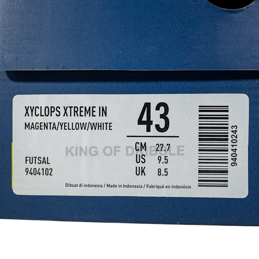 KING OF DRIBBLE Sepatu Futsal Mills Xyclops Xtreme IN 9404102 Original