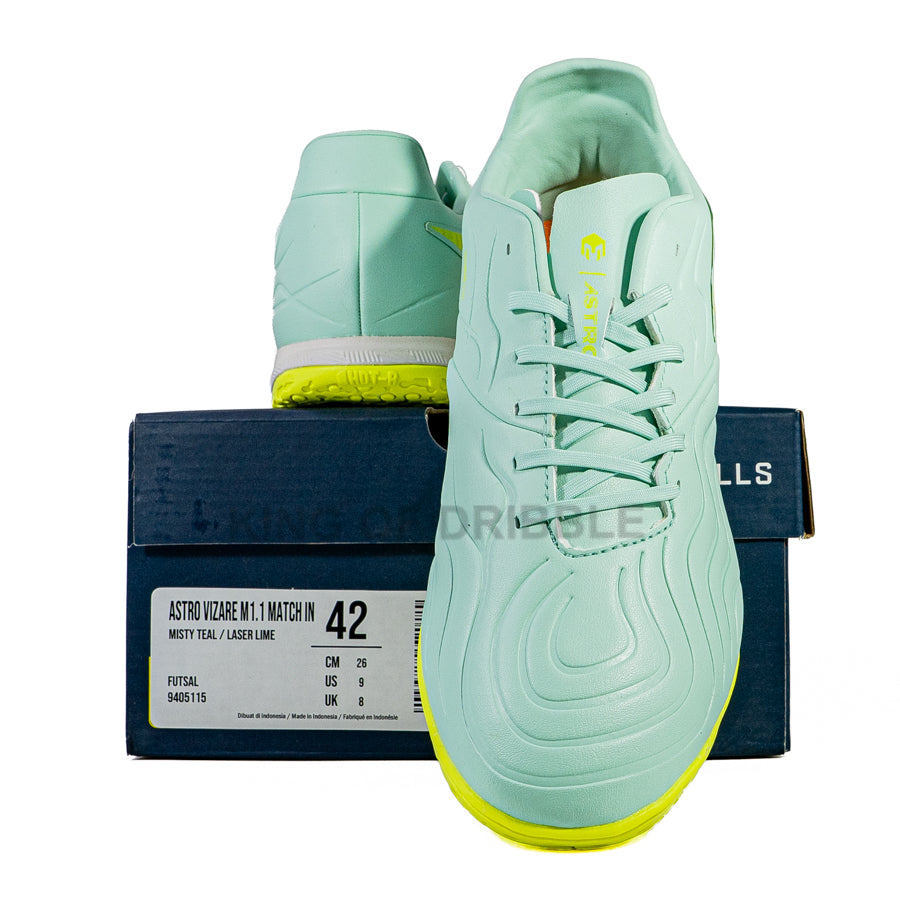 KING OF DRIBBLE Sepatu Futsal Mills Astro Vizare M1.1 Match IN 9405115 Original