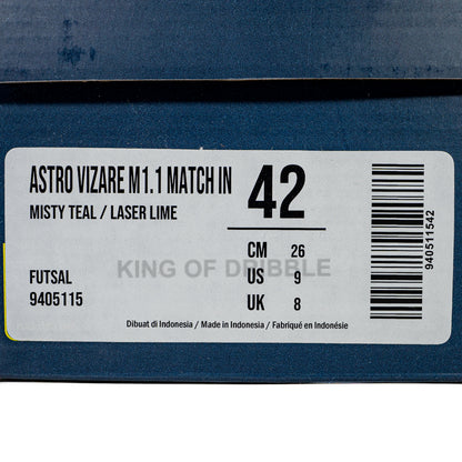 KING OF DRIBBLE Sepatu Futsal Mills Astro Vizare M1.1 Match IN 9405115 Original