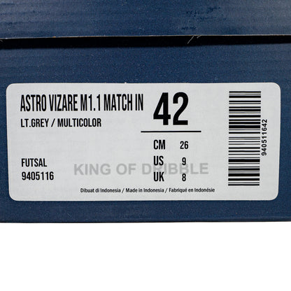 KING OF DRIBBLE Sepatu Futsal Mills Astro Vizare M1.1 Match IN 9405116 Original