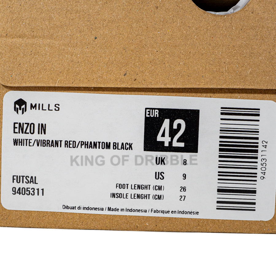 KING OF DRIBBLE Sepatu Futsal Mills Enzo IN 9405311 Original
