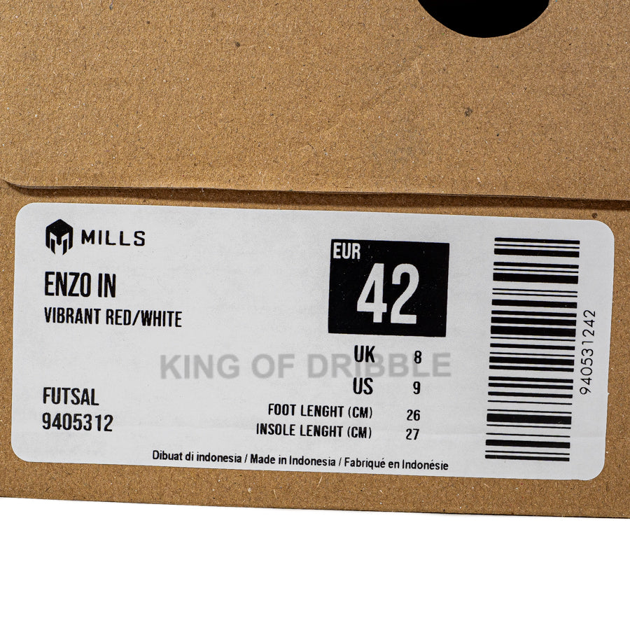 KING OF DRIBBLE Sepatu Futsal Mills Enzo IN 9405312 Original