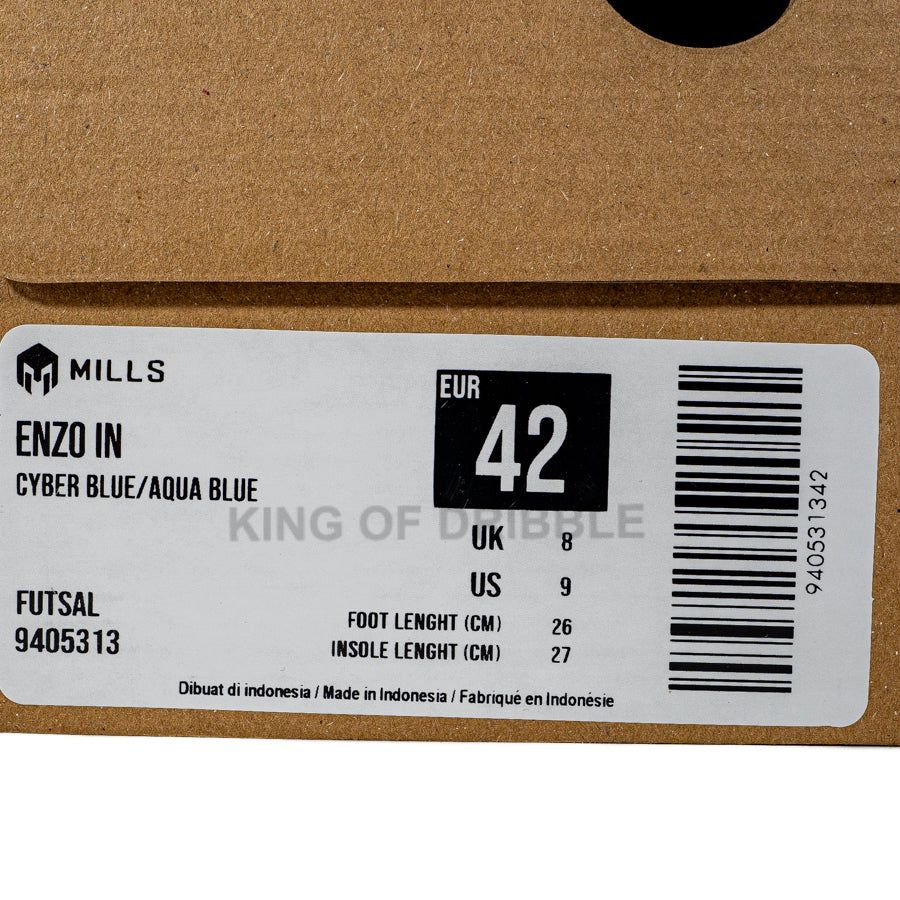 KING OF DRIBBLE Sepatu Futsal Mills Enzo IN 9405313 Original