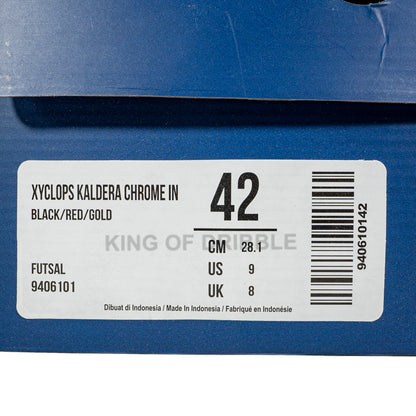 KING OF DRIBBLE Sepatu Futsal Mills Xyclops Kaldera Chrome IN 9406101 Original
