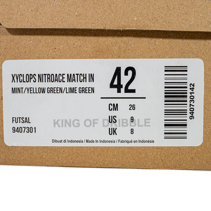 KING OF DRIBBLE Sepatu Futsal Mills Xyclops Nitroace Match IN 9407301 Original