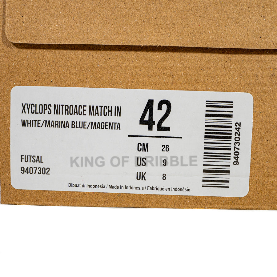 KING OF DRIBBLE Sepatu Futsal Mills Xyclops Nitroace Match IN 9407302 Original