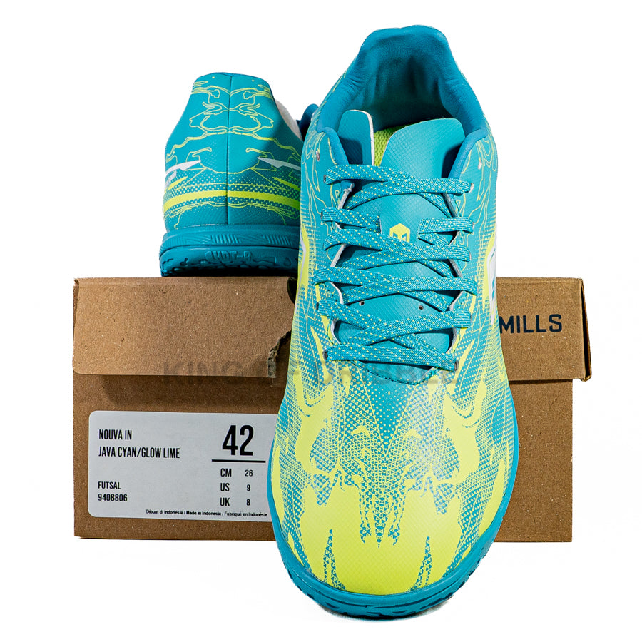 KING OF DRIBBLE Sepatu Futsal Mills Nouva IN 9408806 Original