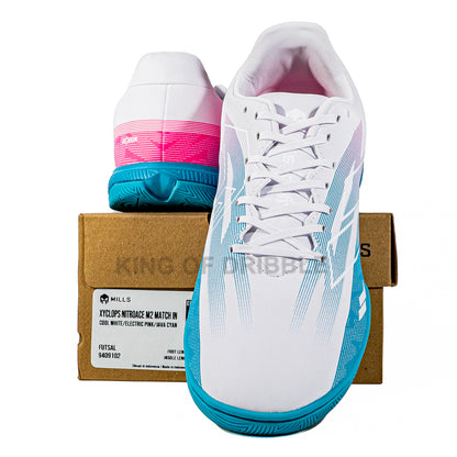 KING OF DRIBBLE Sepatu Futsal Mills Xyclops Nitroace M2 Match IN 9409102 Original