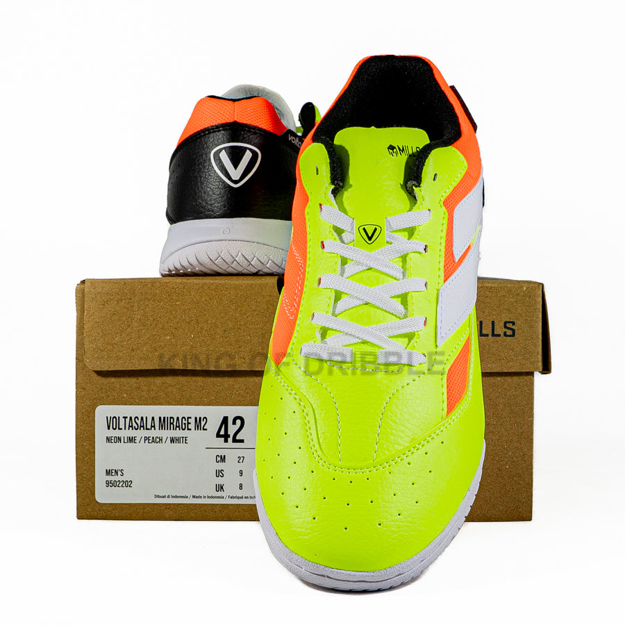 KING OF DRIBBLE Sepatu Futsal Mills Voltasala Mirage M2 9502202 Original