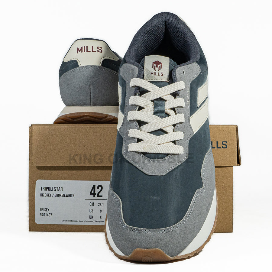 Sepatu Sneakers Mills Tripoli Star 9701407 Original BNIB