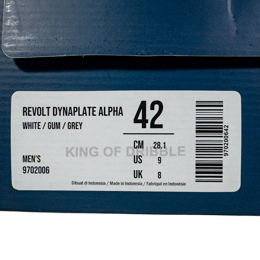 KING OF DRIBBLE Sepatu Sneakers Mills Revolt Dynaplate Alpha 9702006 Original