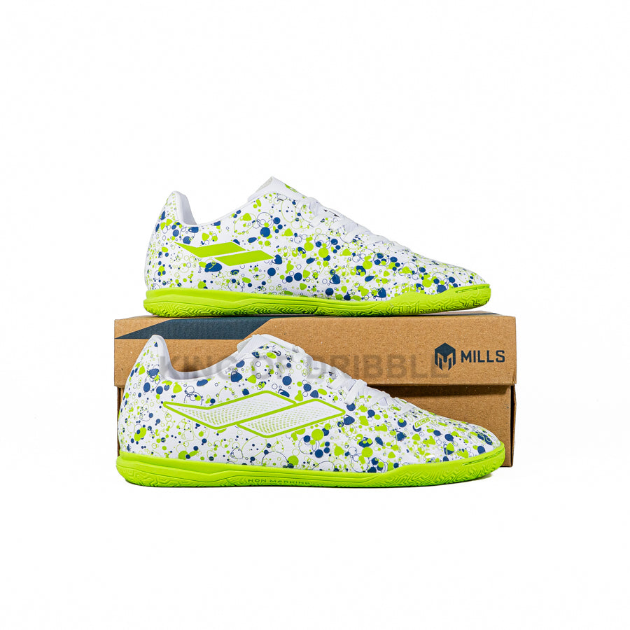 KING OF DRIBBLE Sepatu Futsal Anak Mills Oxy IN JR 9801107 Original