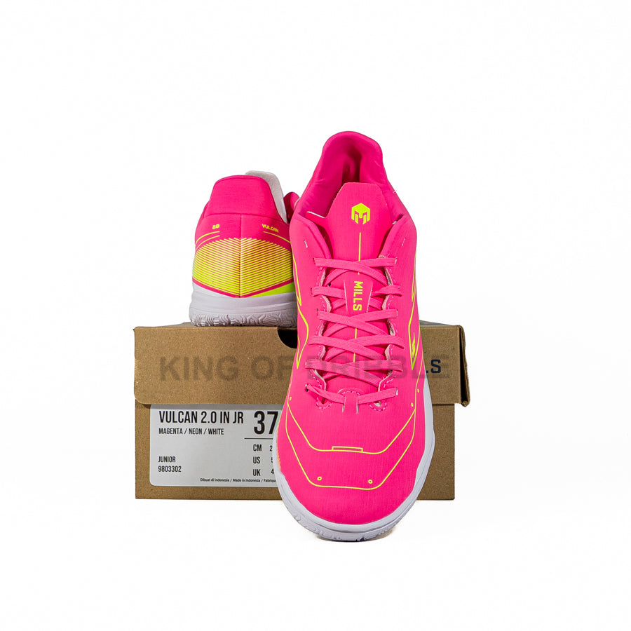 KING OF DRIBBLE Sepatu Futsal Anak Mills Vulcan 2.0 IN JR 9803302 Original