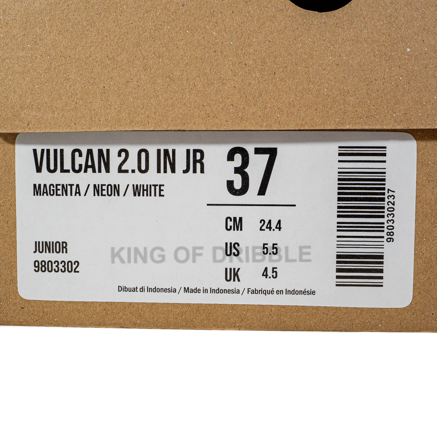 KING OF DRIBBLE Sepatu Futsal Anak Mills Vulcan 2.0 IN JR 9803302 Original
