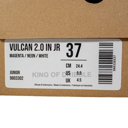 KING OF DRIBBLE Sepatu Futsal Anak Mills Vulcan 2.0 IN JR 9803302 Original