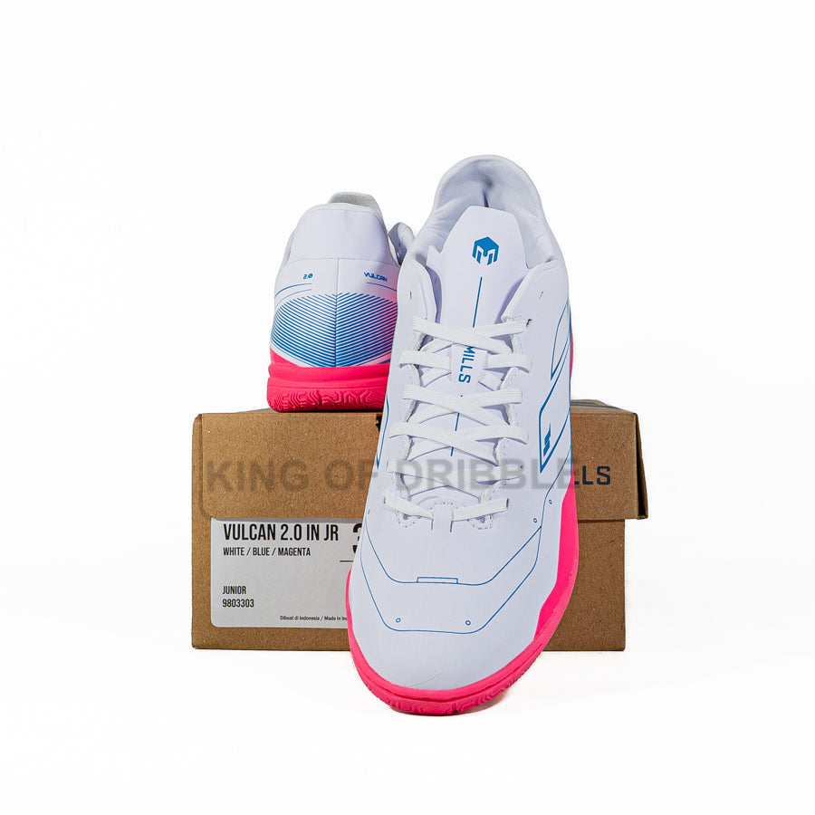 KING OF DRIBBLE Sepatu Futsal Anak Mills Vulcan 2.0 IN JR 9803303 Original