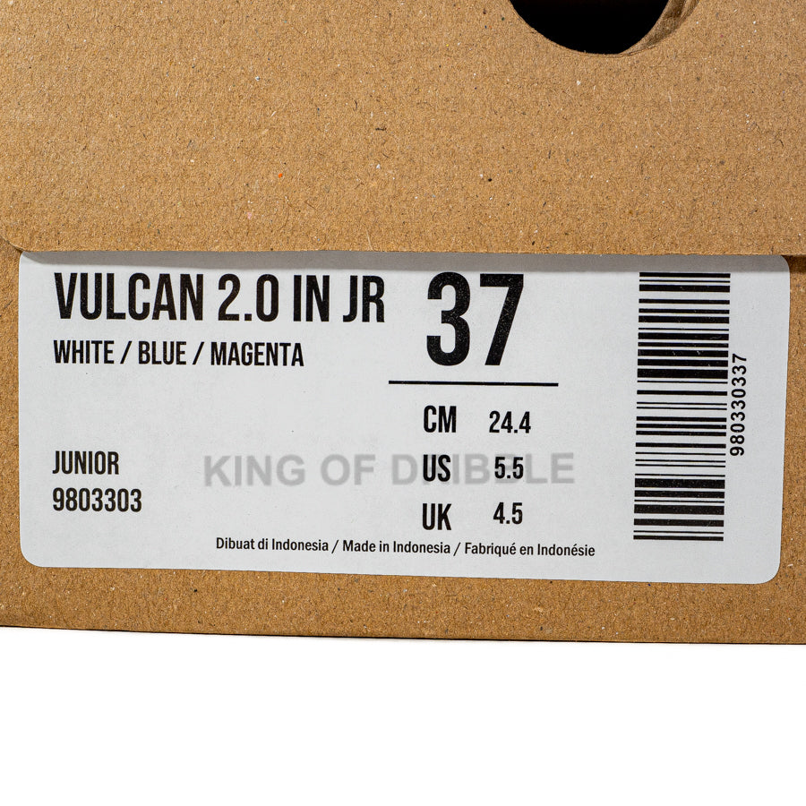 KING OF DRIBBLE Sepatu Futsal Anak Mills Vulcan 2.0 IN JR 9803303 Original