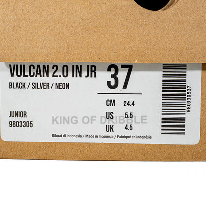 KING OF DRIBBLE Sepatu Futsal Anak Mills Vulcan 2.0 IN JR 9803305 Original