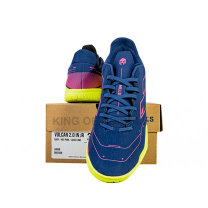 KING OF DRIBBLE Sepatu Futsal Anak Mills Vulcan 2.0 IN JR 9803308 Original