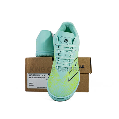 KING OF DRIBBLE Sepatu Futsal Anak Mills Xyclops Nitroace IN JR 9803401 Original