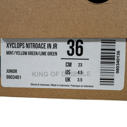 KING OF DRIBBLE Sepatu Futsal Anak Mills Xyclops Nitroace IN JR 9803401 Original