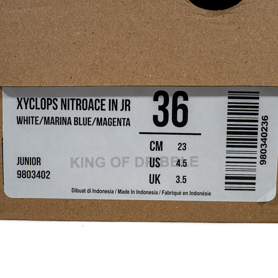 KING OF DRIBBLE Sepatu Futsal Anak Mills Xyclops Nitroace IN JR 9803402 Original