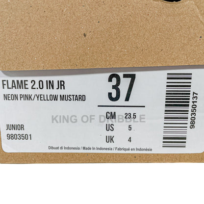 KING OF DRIBBLE Sepatu Futsal Anak Mills Flame 2.0 IN JR 9803501 Original
