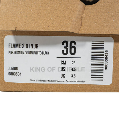 KING OF DRIBBLE Sepatu Futsal Anak Mills Flame 2.0 IN JR 9803504 Original