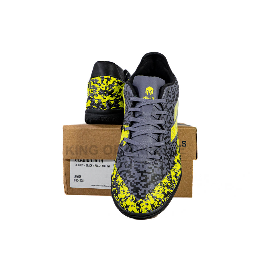 KING OF DRIBBLE Sepatu Futsal Anak Mills Gladion IN JR 9804208 Original