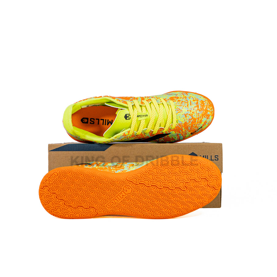 KING OF DRIBBLE Sepatu Futsal Anak Mills Troya 3.0 IN JR 9808704 Original